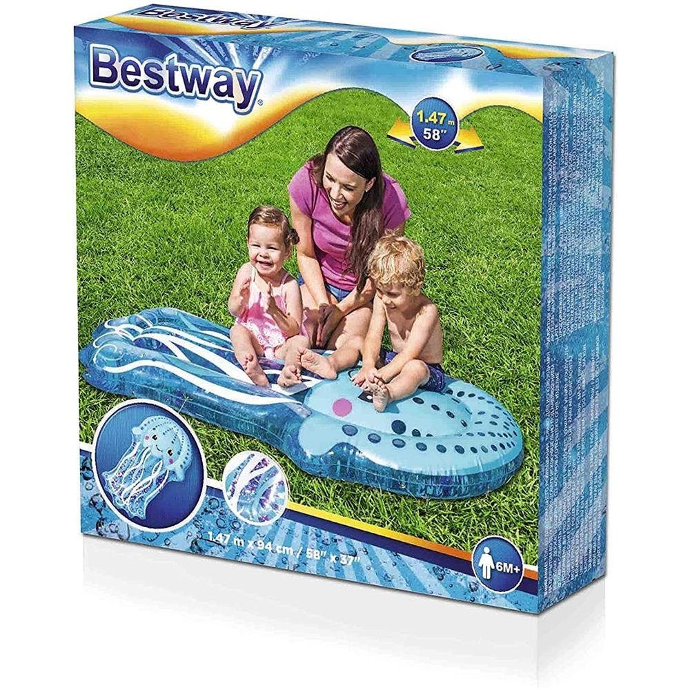 Bestway Luftmatratze Luftmatratze cm 94 H2OGO!, 147 Wasserliege Wassermatte x Baby-Qualle