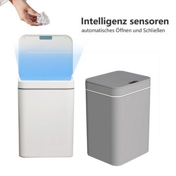 TWSOUL Mülleimer 16L intelligenter automatischer Induktions-Mülleimer, 30 cm Schaltabstand, leises Öffnen und Schließen