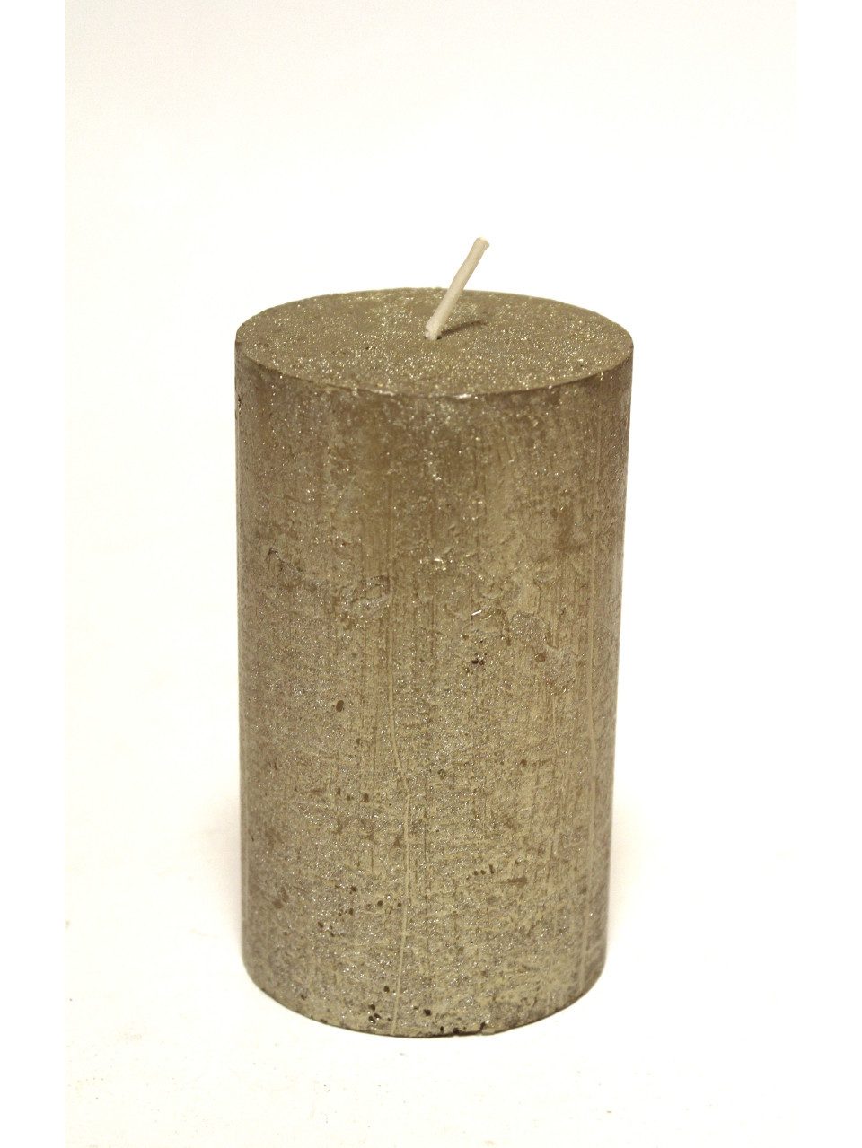 House of Rustic Stumpenkerze House of Rustic Kerze gold Ø 6,8 x 12 cm günstig online kaufen