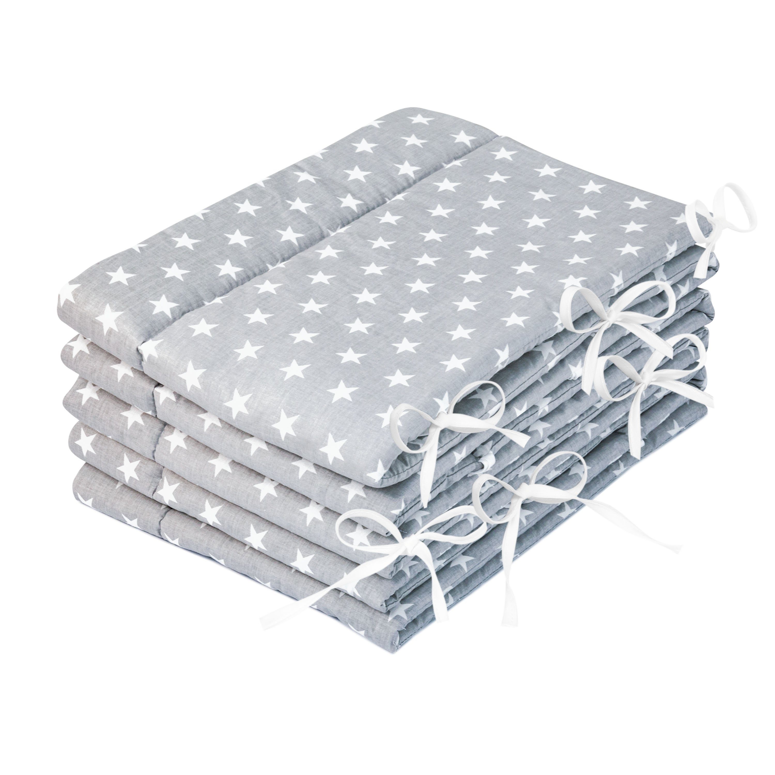 Bettnestchen Bettumrandung (Made in EU) 420x30 cm - für Babybett 140x70 cm geeignet