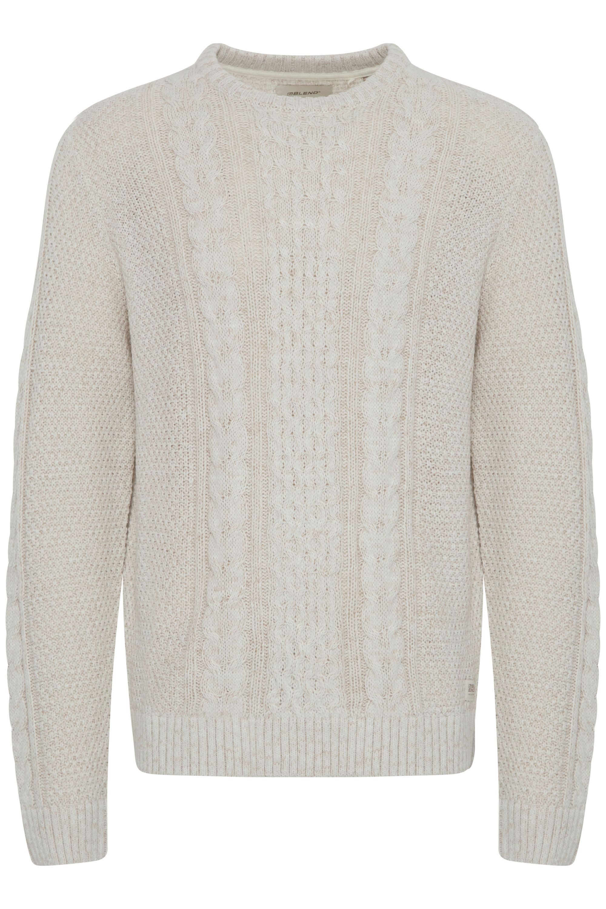 Blend Strickpullover BHPullover Klassischer Grobstrickpullover günstig online kaufen