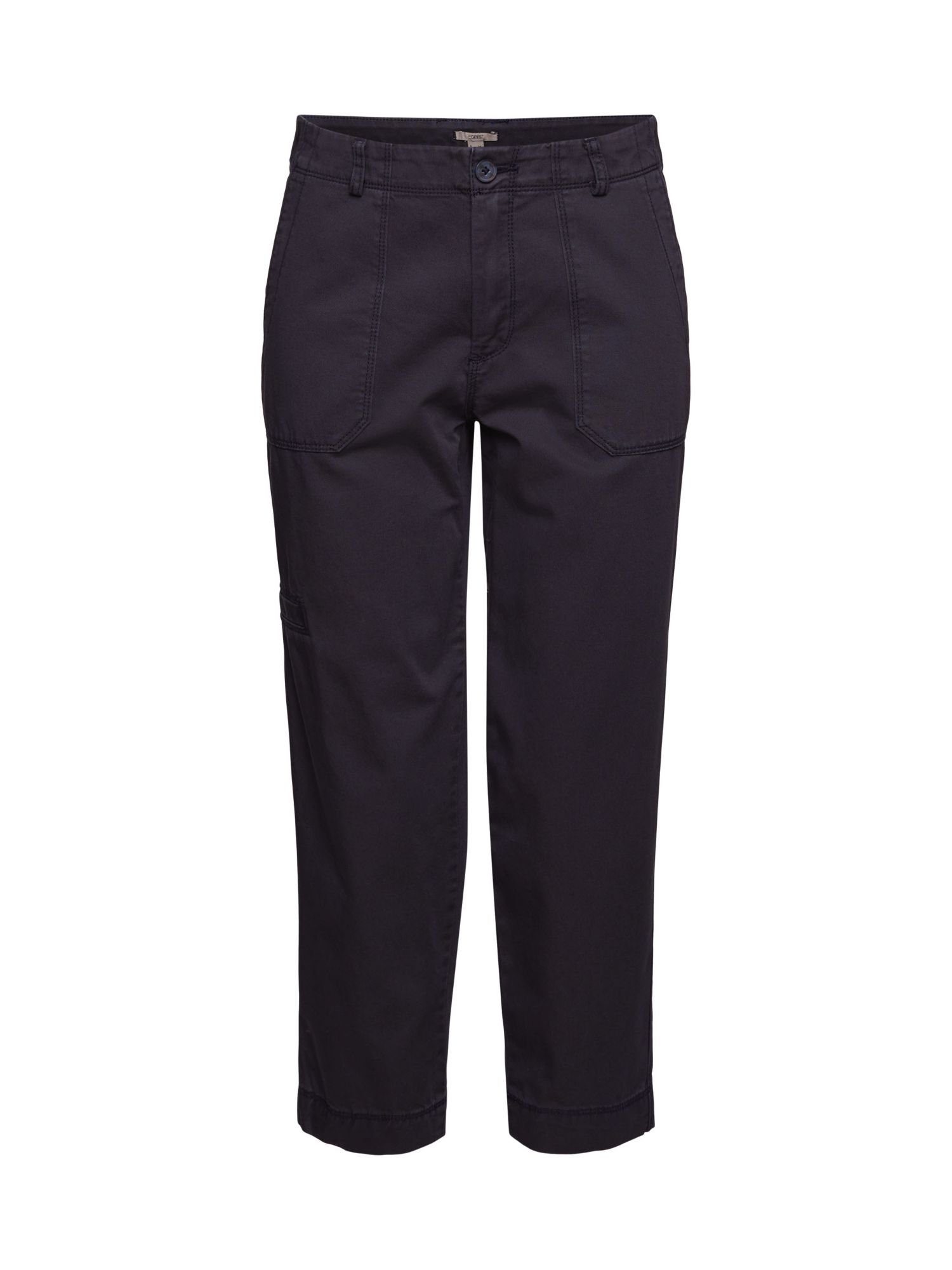 Esprit Caprihose Capri-Hose aus Pima Baumwolle NAVY | 