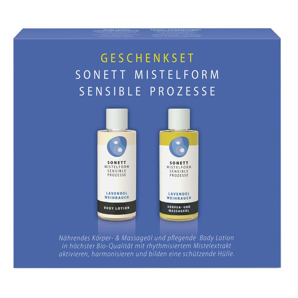 Sonett Mistelform Geschenkset - Lavendel-Weihrauch 2x50ml Pflegeset (2-St)