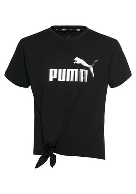PUMA T-Shirt ESS+ LOGO KNOTTED TEE G