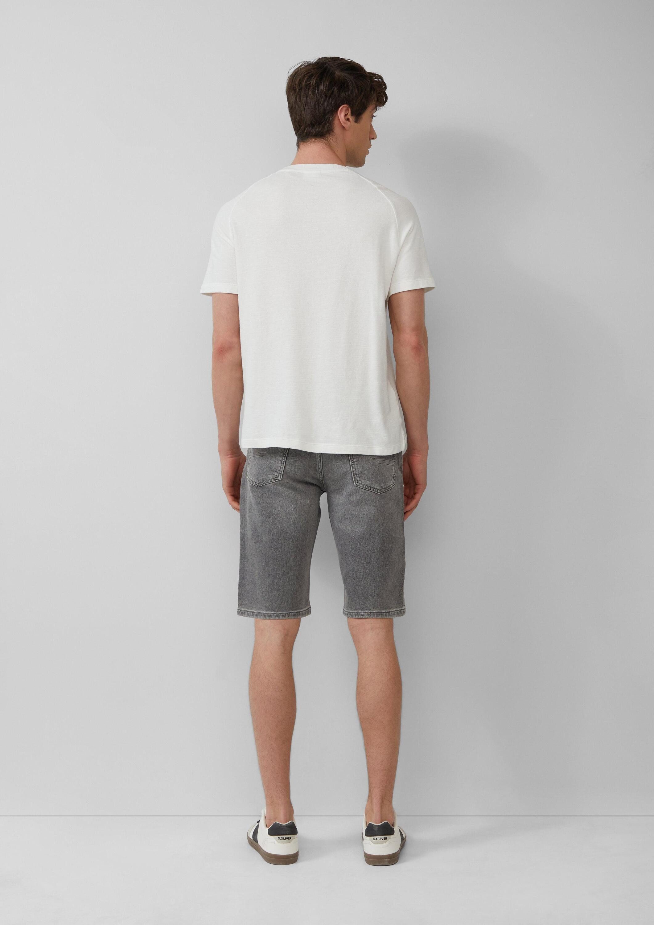 s.Oliver Jeansshorts Jeans-Hose Jeans-Bermuda / Regular Fit / Mid Rise / Straight Leg