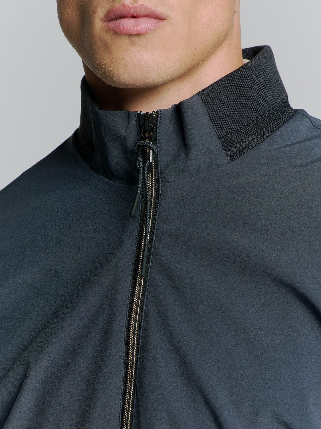 NO EXCESS Kurzjacke No Excess Jacke Short Fit Jacket Short Fit Clean Soft