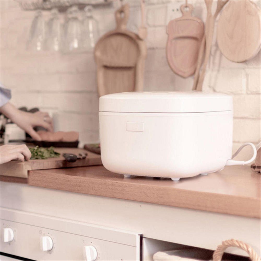 Xiaomi Reiskocher 3L, 1100 W, Intelligenter elektrischer Reiskocher Dampfgarer mit Apps-Kontroll Wärmekontrolle Speisenwärmer