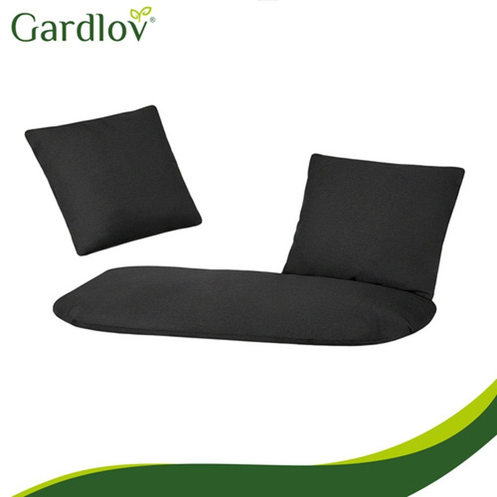 Gardlov Doppelschaukel Gartenschaukel Storchennest Zweisitzer, (Spar-Set, bis 300 kg), große Storchennest-Gartenschaukel für zwei Personen