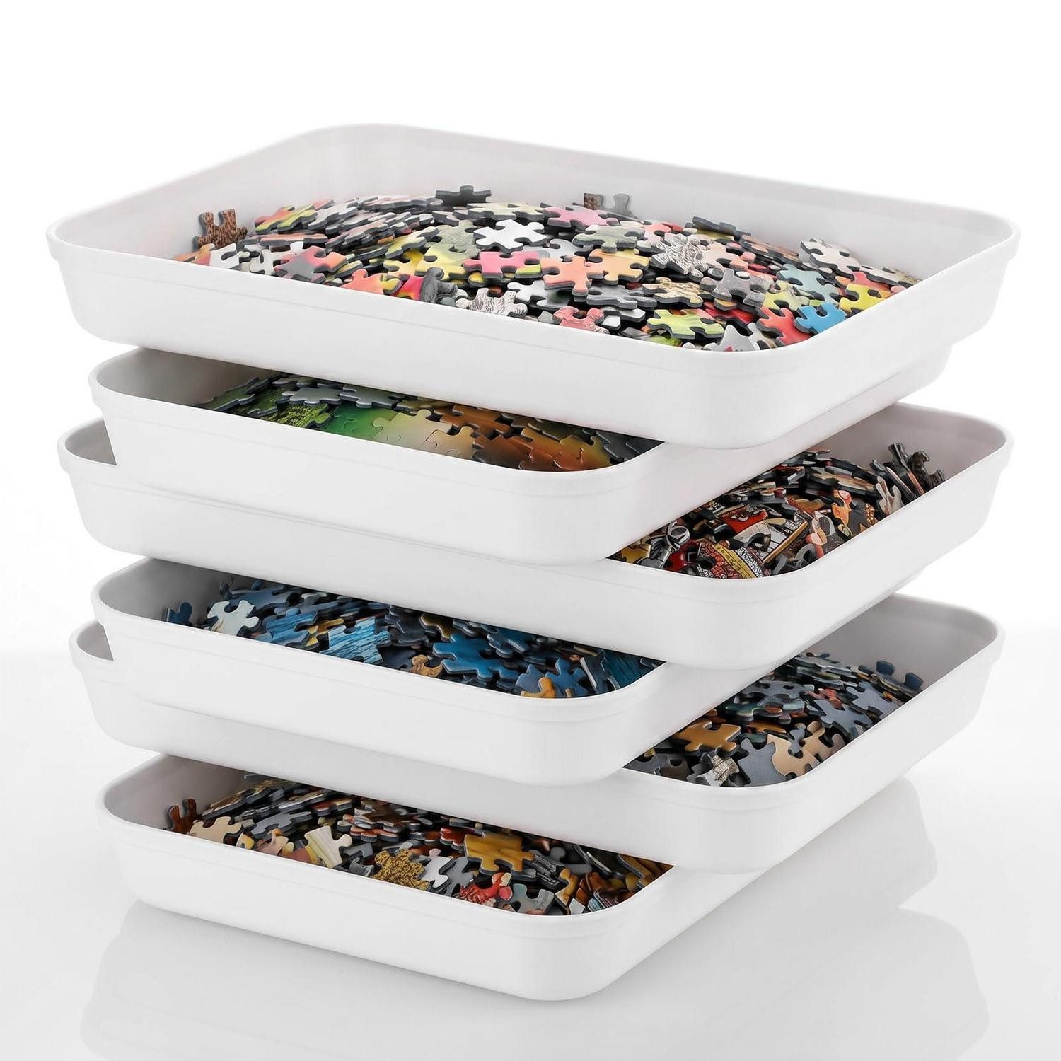 LuxusKollektion Puzzle-Sortierschale Puzzle Sortierschalen 6er-Set