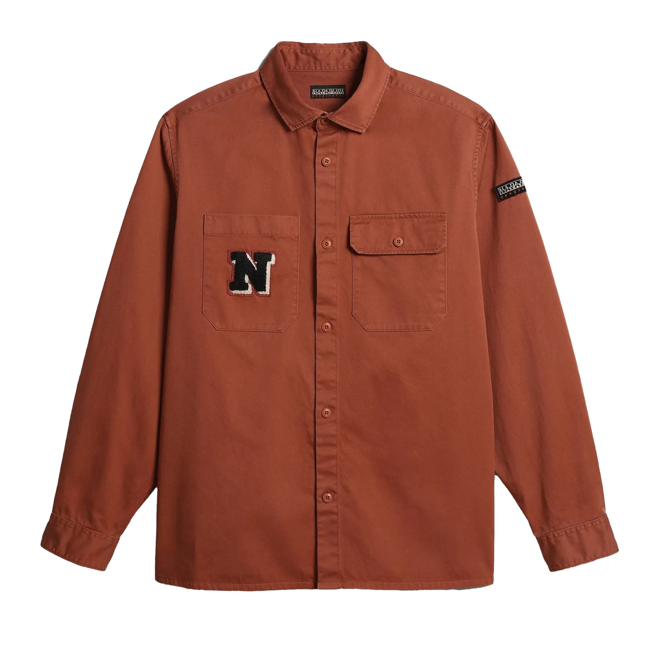 Langarmhemd Napapijri Viche Overshirt