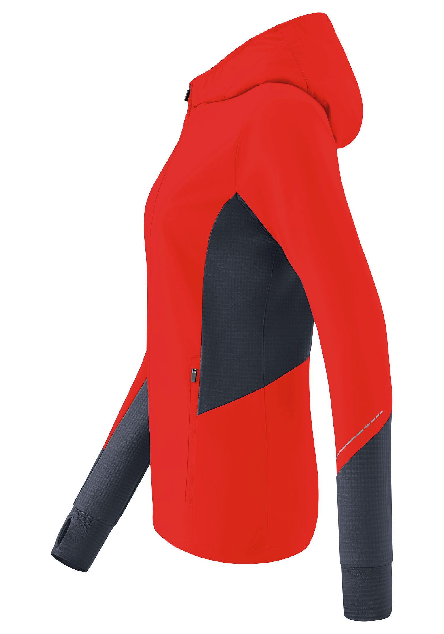 Erima Laufjacke RACING Running Jacke Damen Leichtes, wasserabweisendes Material
