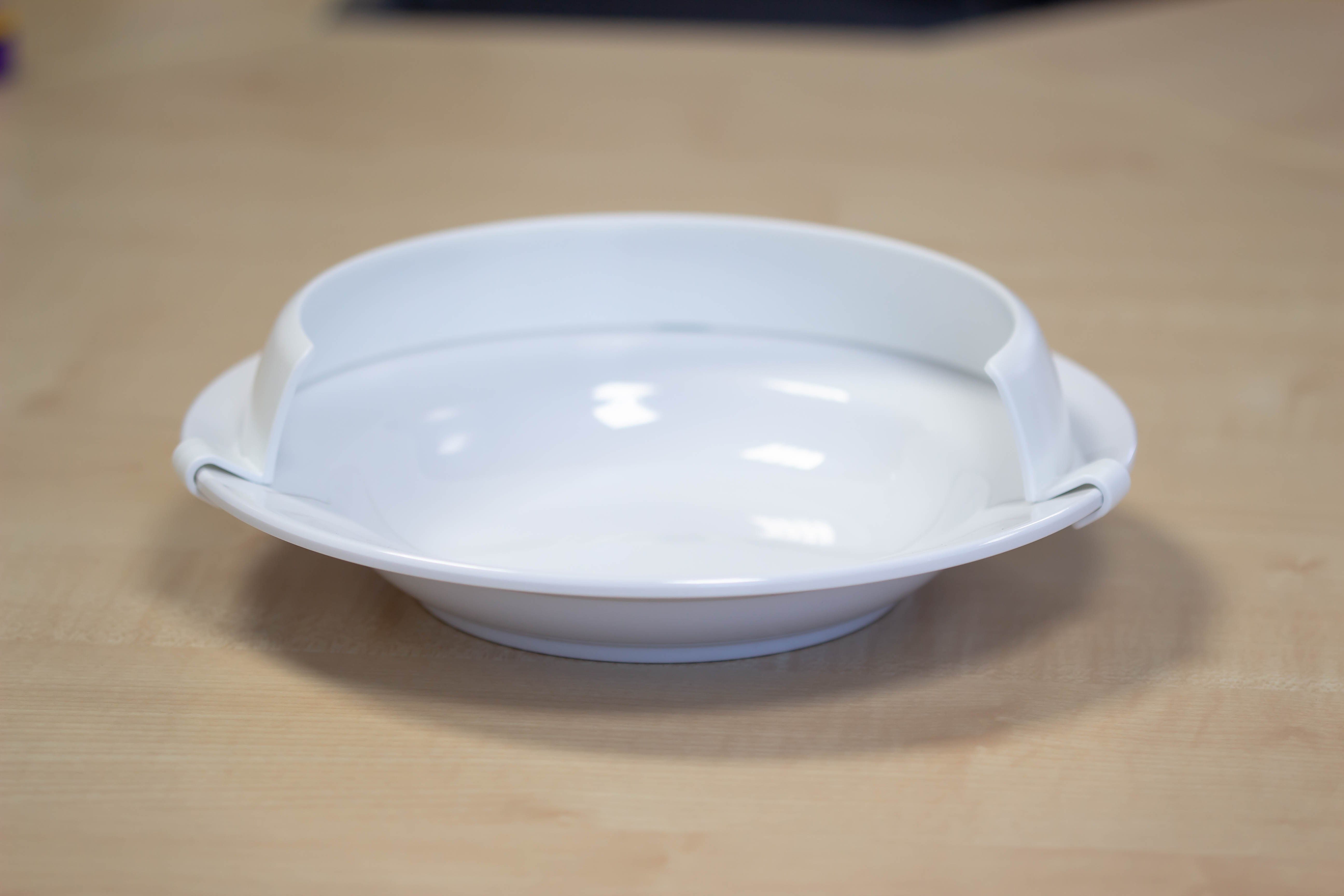 Ornamin Teller ORNAMIN Tellerranderhöhung, (1 St), Esshilfe I Pflegehilfsmittel I bruchstabil I Made in Germany