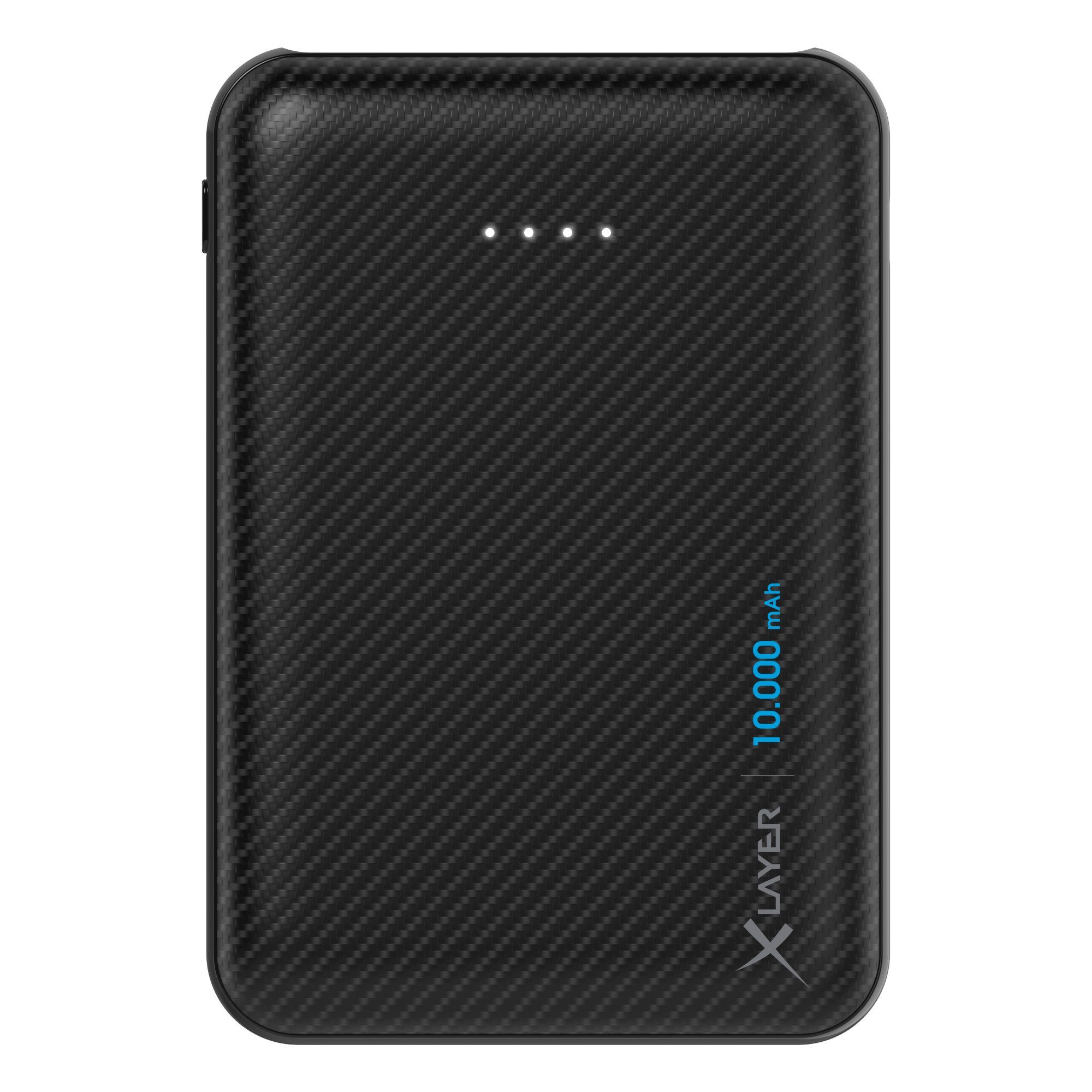 XLAYER »Powerbank 10000mAh Micro Carbon Smartphones/Tablets« Powerbank