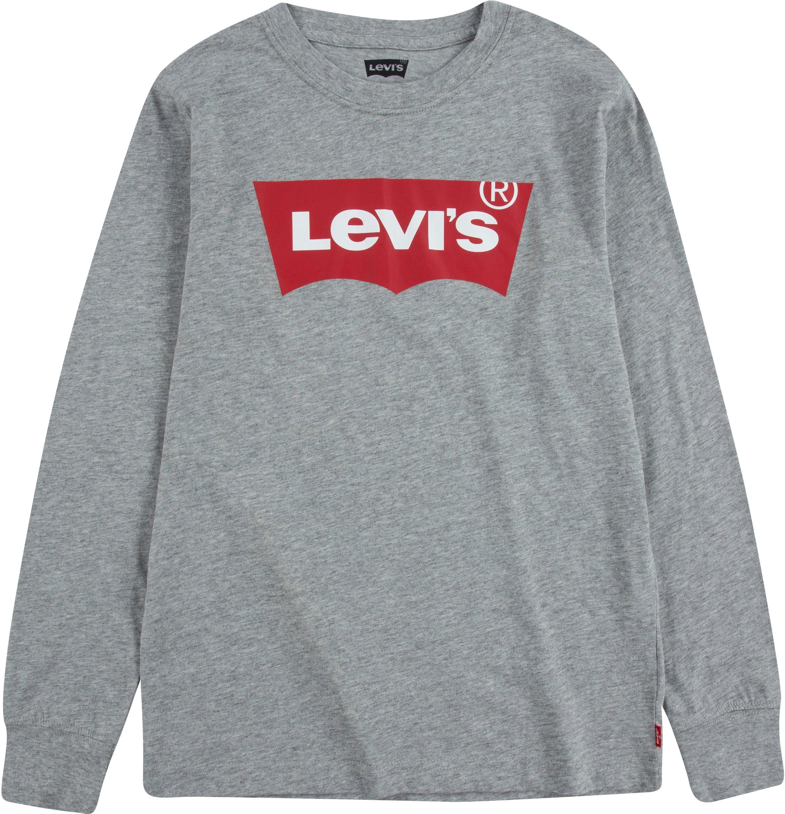 Neueste Artikel von Levi's® Kids Langarmshirt HEATHER BATWING TEE GREY UNISEX