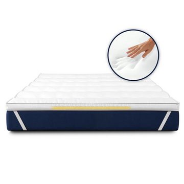 Topper Matratzentopper DreamScience Memory Foam - Viskoelastischer Topper, NYVI, 5 cm hoch, Viscoschaum, Optimale Körperanpassung, Antiallergisch, Klimaregulierend