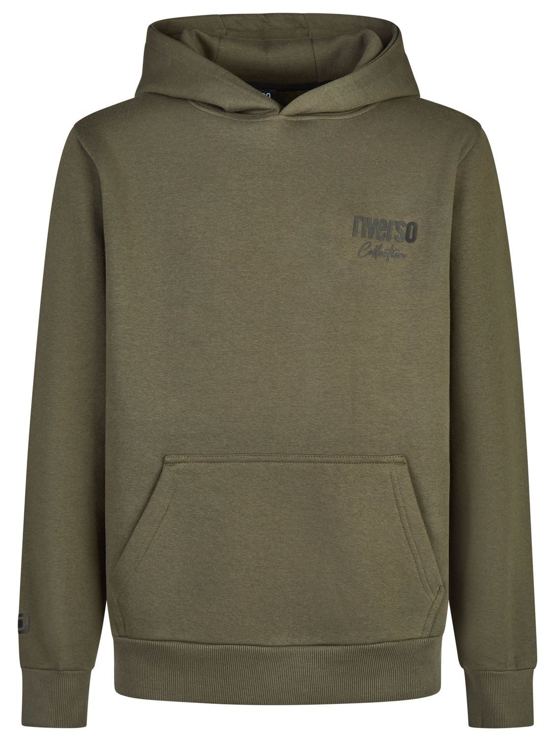 riverso Kapuzenpullover Herren Printed Hoodie RIVScott Regular Fit Streetwear Sweatshirt mit Kapuze