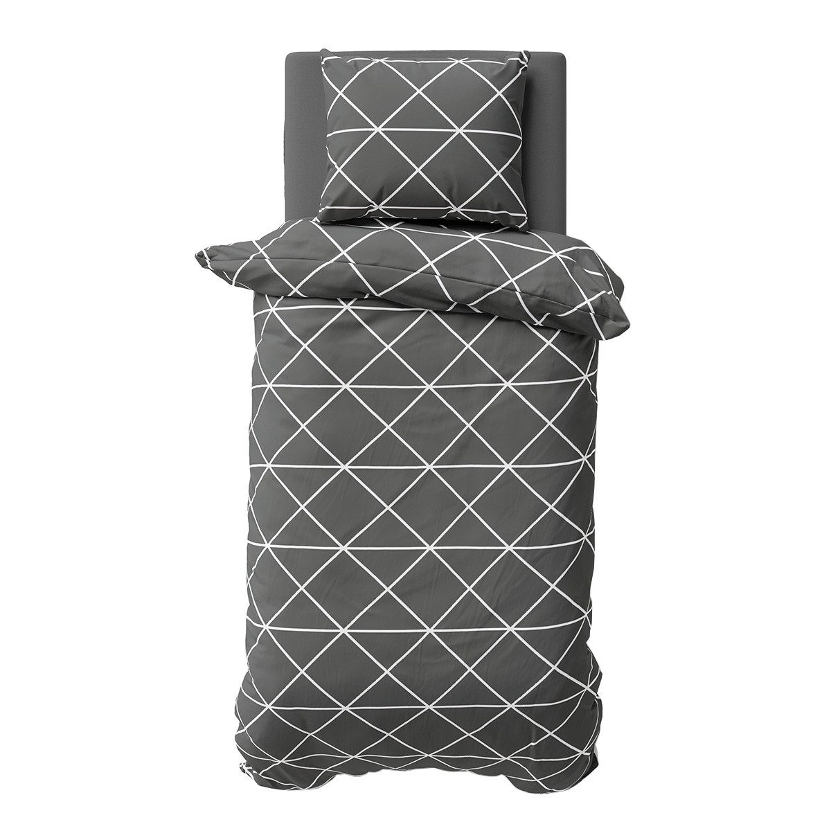 Visaggio Bettwäsche Triangel Baumwolle 135x200, 155x220 günstig online kaufen