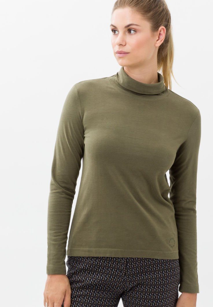Brax Sweatshirt Style olivgrün CAMILLA