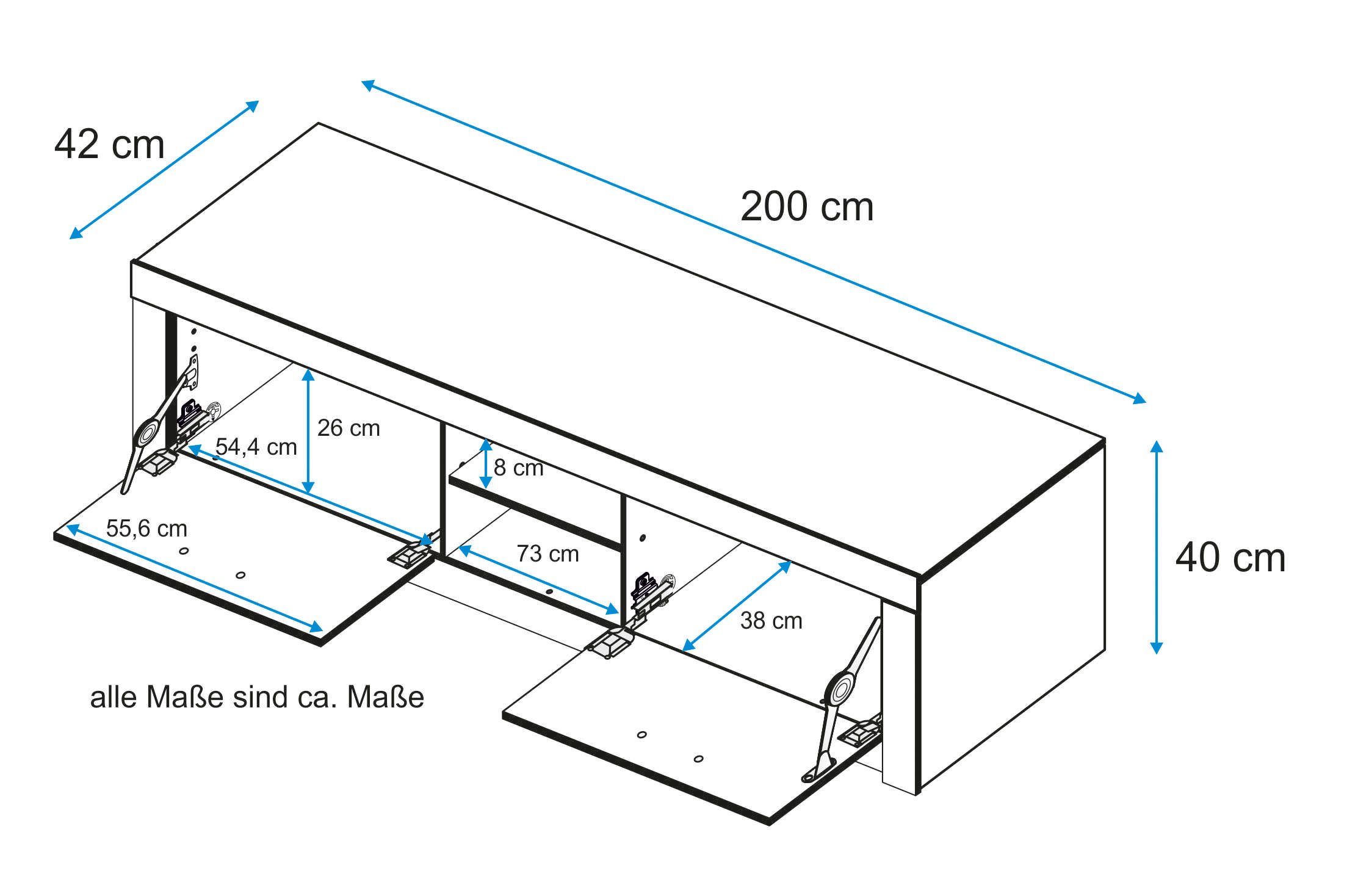 VOGL Möbelfabrik Lowboard Toronto