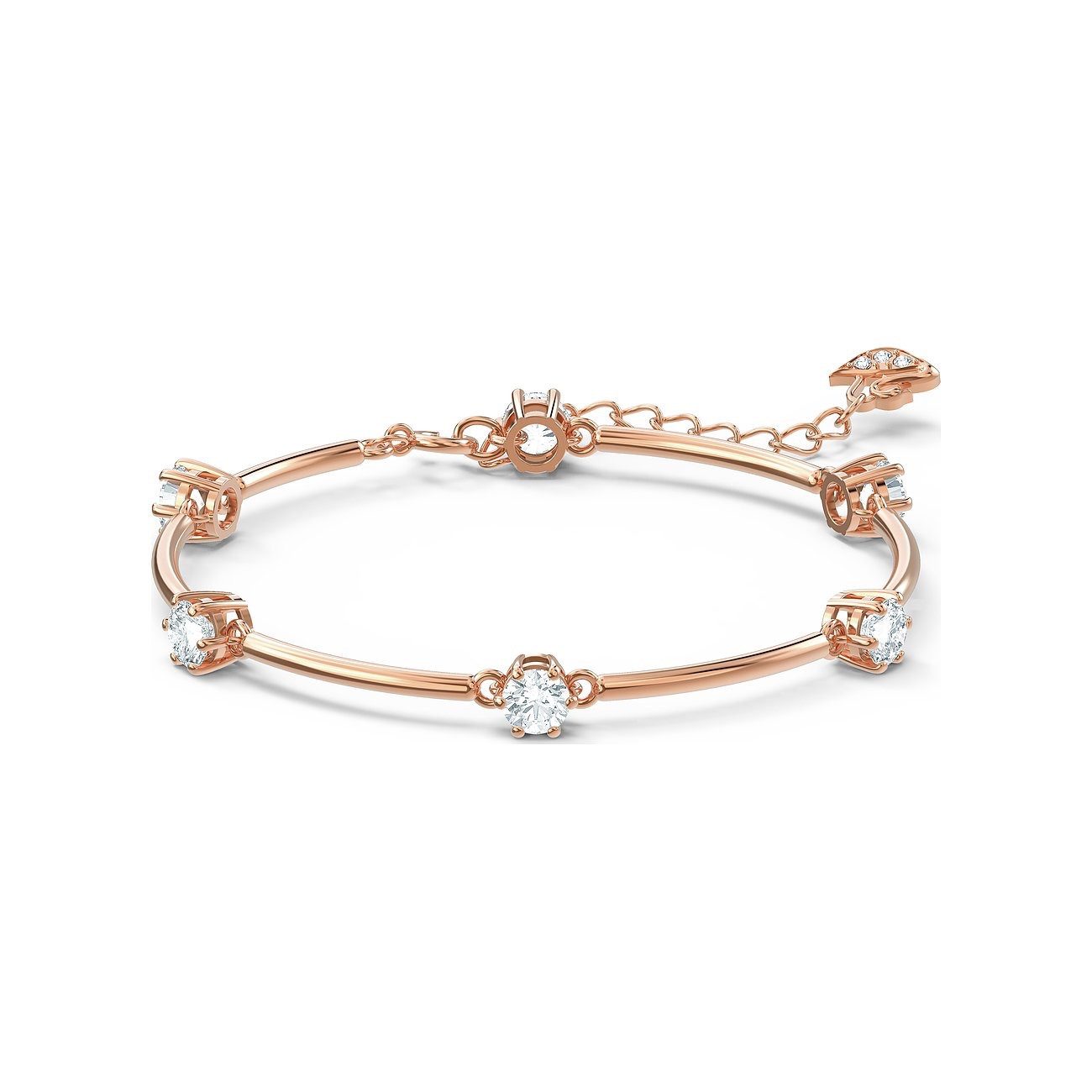 Swarovski Armband Constella Armreif, Weiß, Roségold-Legierung 5609711 günstig online kaufen
