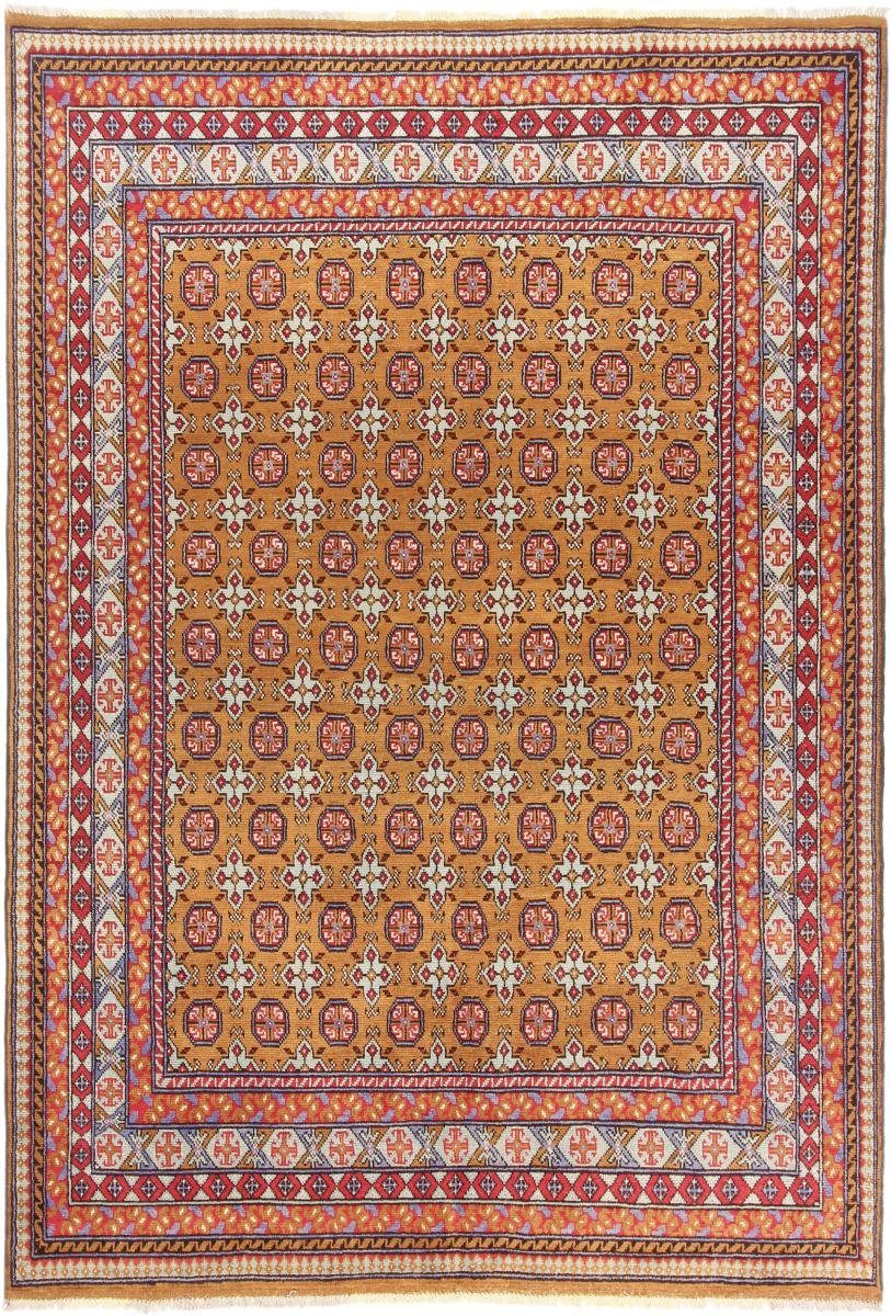 Orientteppich Afghan Akhche 203x290 Handgeknüpfter Orientteppich, Nain Trading, rechteckig, Höhe: 6 mm