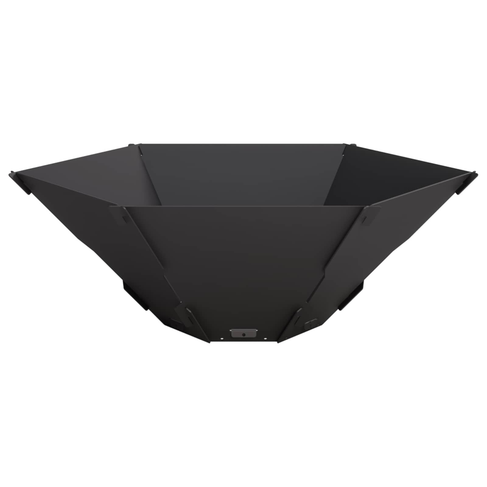 vidaXL Feuerkorb 585 x 515 x 195 cm Feuerkorb Feuerschale Feuerstelle Schwarz 58,5x51,5