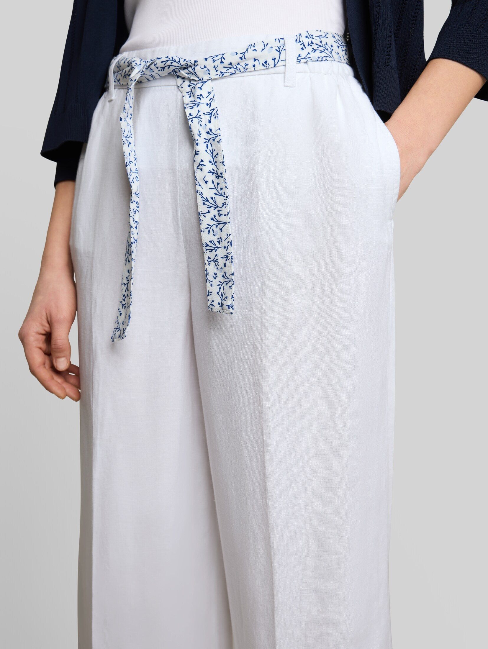 TOM TAILOR 7/8-Hose Hosen & Chino Culotte Hose mit Leinenanteil – Bild 5 von 5
