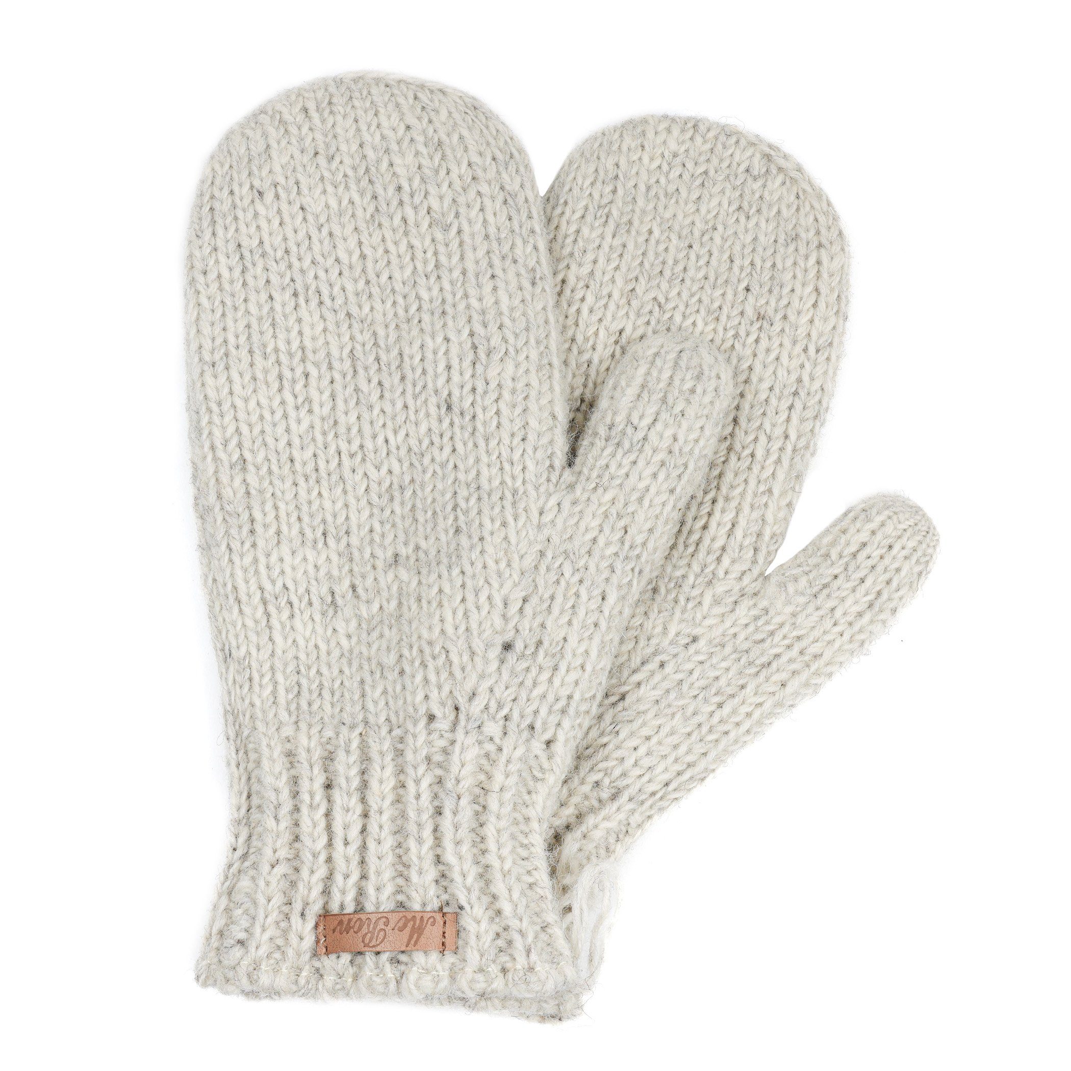 McRon Fäustlinge Modell Valerie gefüttert mit Fleece, hoher Schurwollanteil günstig online kaufen