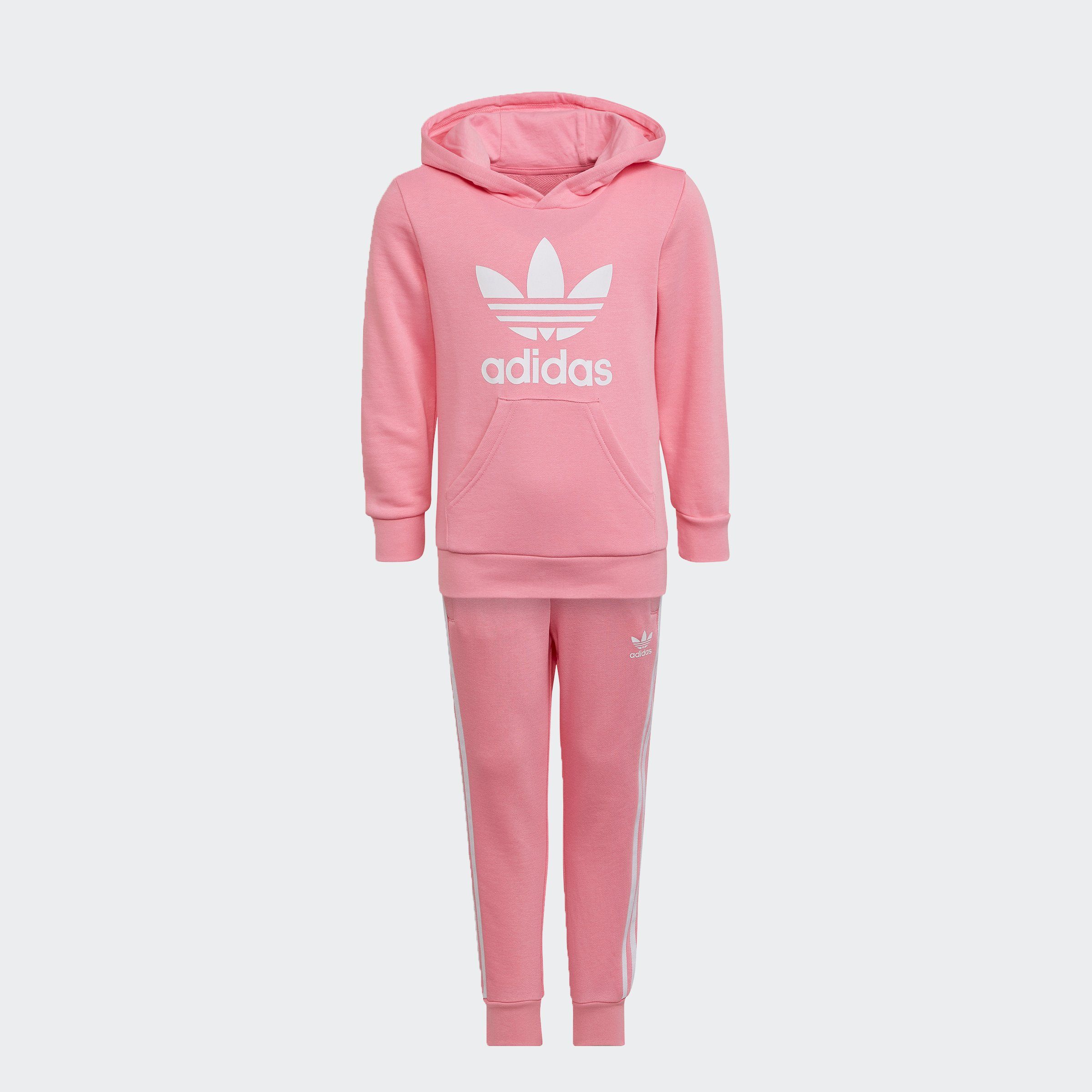 Große Eröffnung adidas Originals Trainingsanzug ADICOLOR HOODIE (2-tlg) Pink Bliss