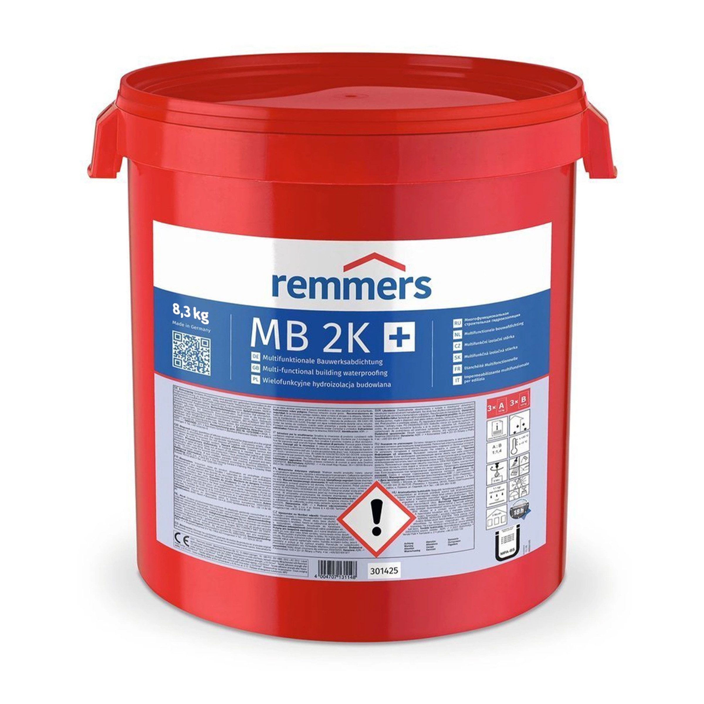 Remmers Wandfarbe Remmers MB 2K - Multi-Baudicht 2K Bauwerksabdichtung