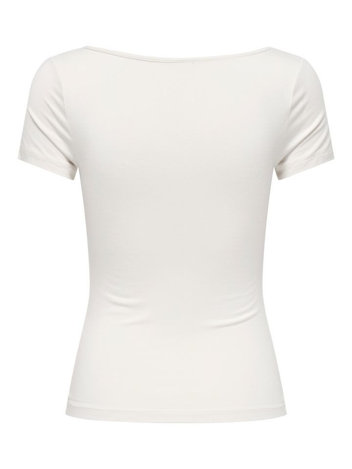 pieces T-Shirt – Vielseitiges Leo-Print Kurzarmshirt günstig online kaufen