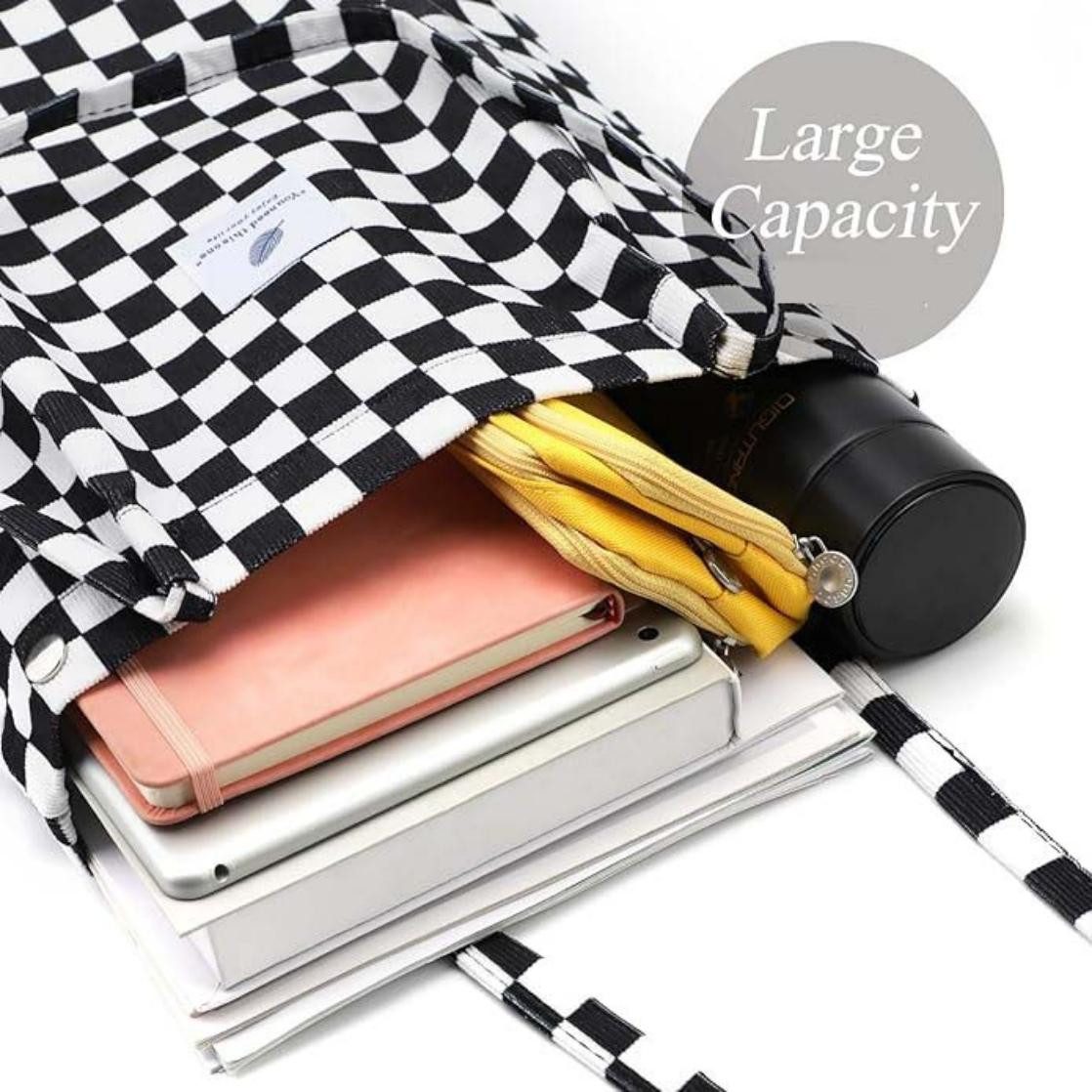 Coonoor Schultertasche Damen Grosse Kapazität Canvas Tasche Tote Handtasche günstig online kaufen