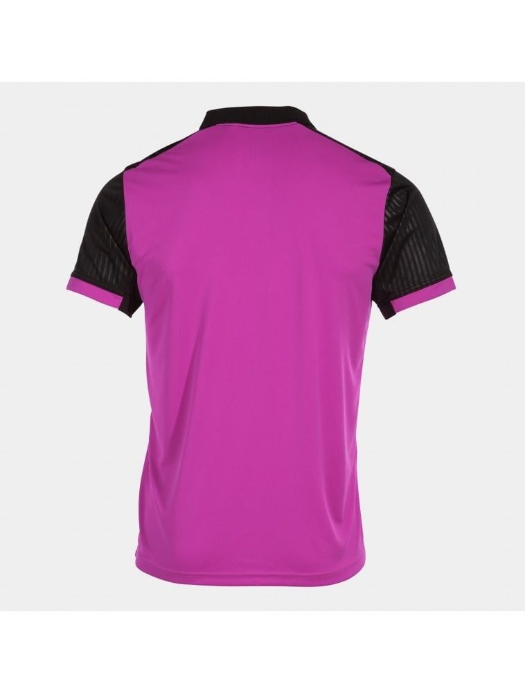 Joma Poloshirt Montreal schwarz/violett Herren