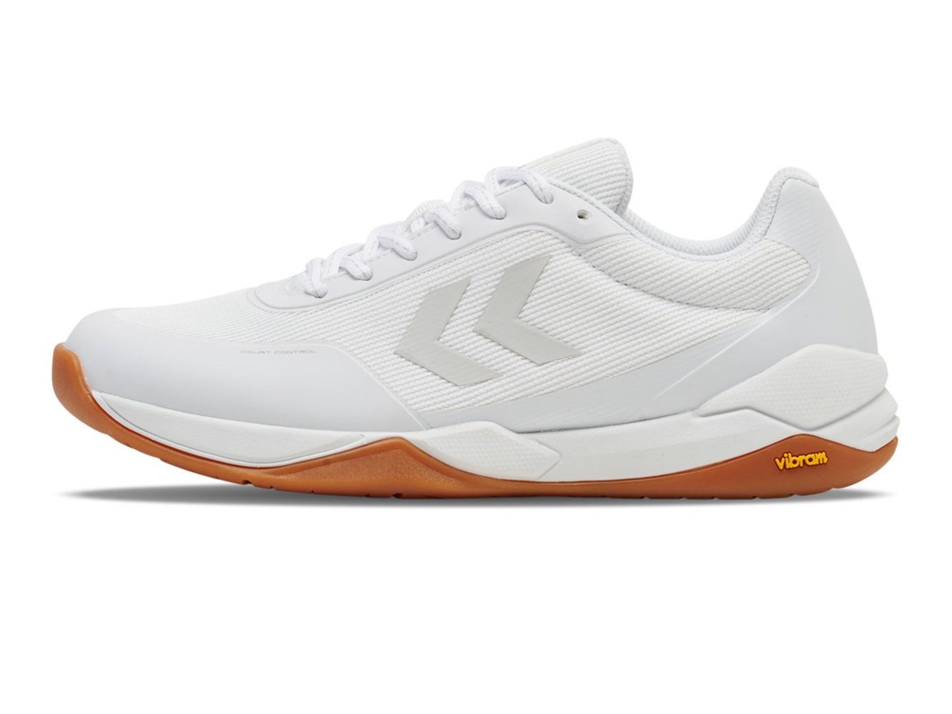 hummel Hallen-Indoorschuhe Court Control weiss Herren Badmintonschuh
