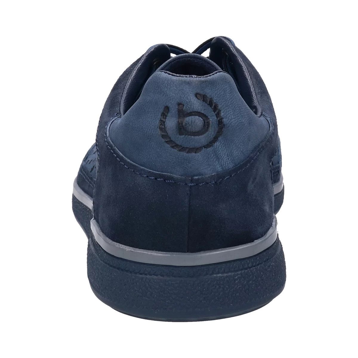 bugatti Carmelo - Veloursleder - blau Herren Sneaker