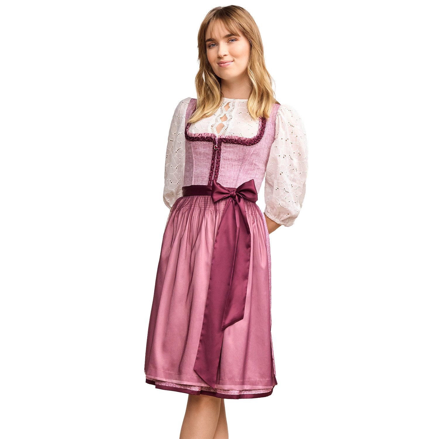 Dirndl Krüger MADL Dirndl 'Maryanne' 416169, Flieder 60c