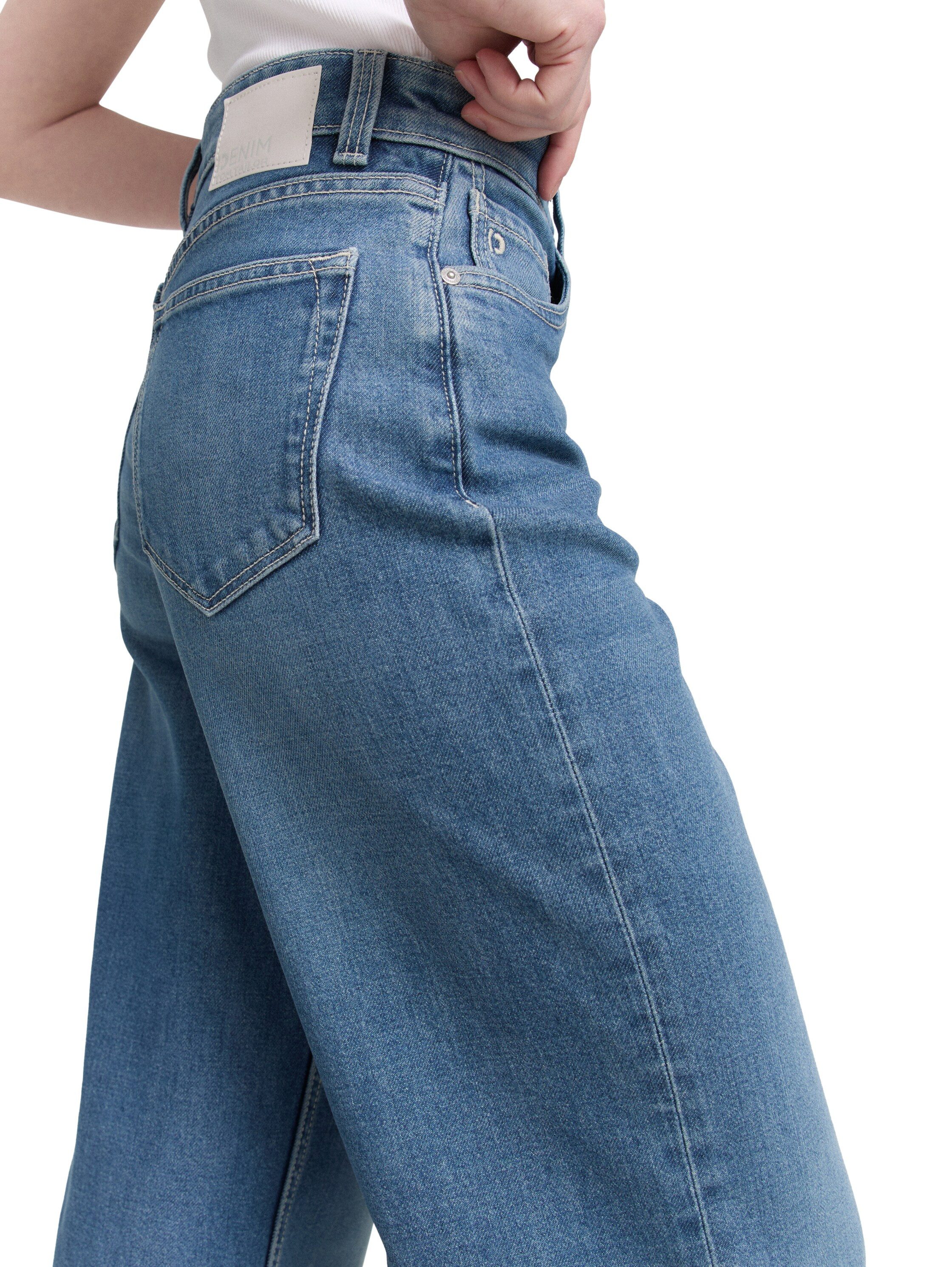 TOM TAILOR Denim Weite Jeans LINOU im Five-Pocket Style