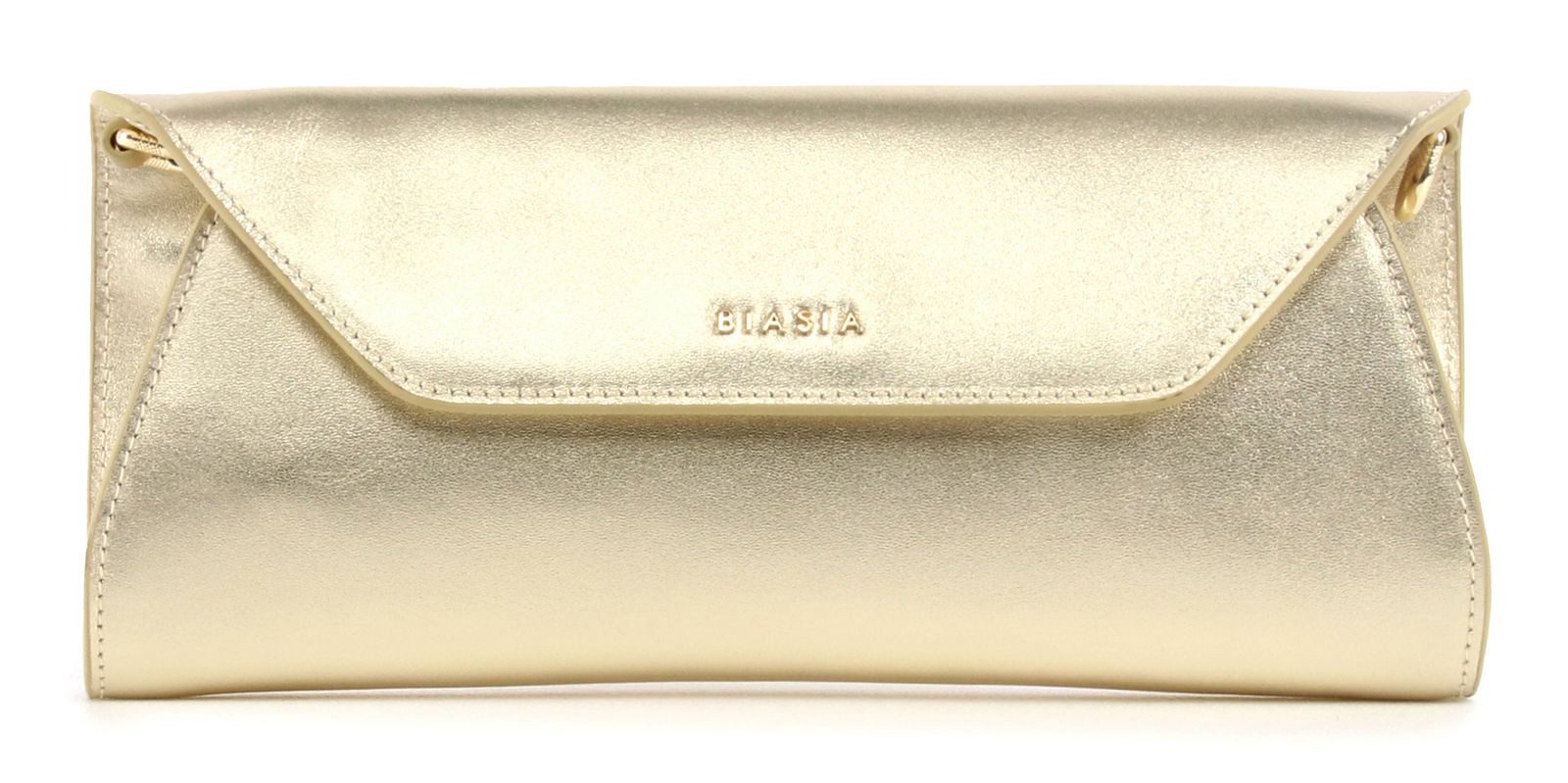 BIASIA Abendtasche Pochette, aus echtem Leder