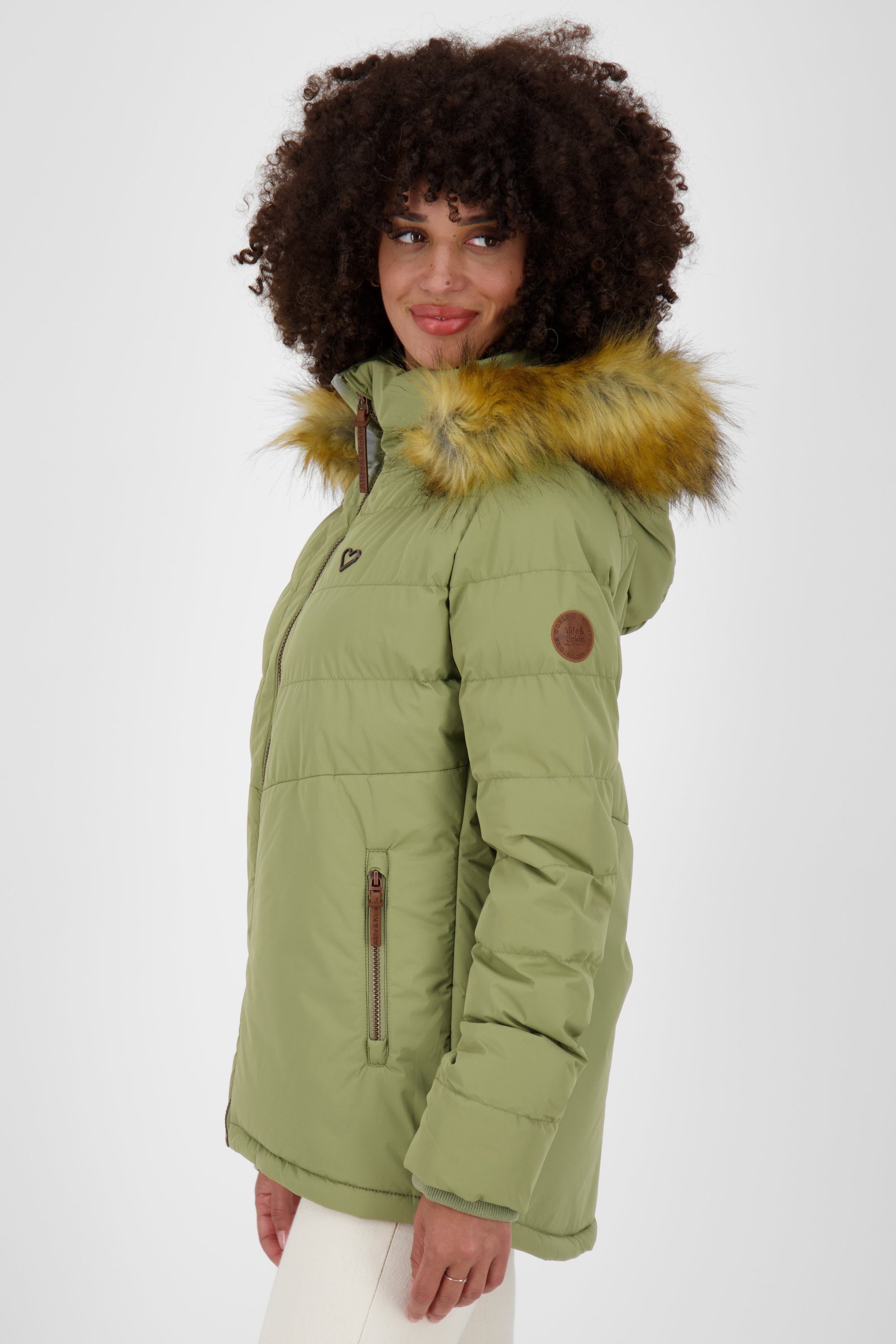 Winterjacke dust & Damen Jacke Winterjacke, Alife Puffer A IngridAK Kickin gefütterte