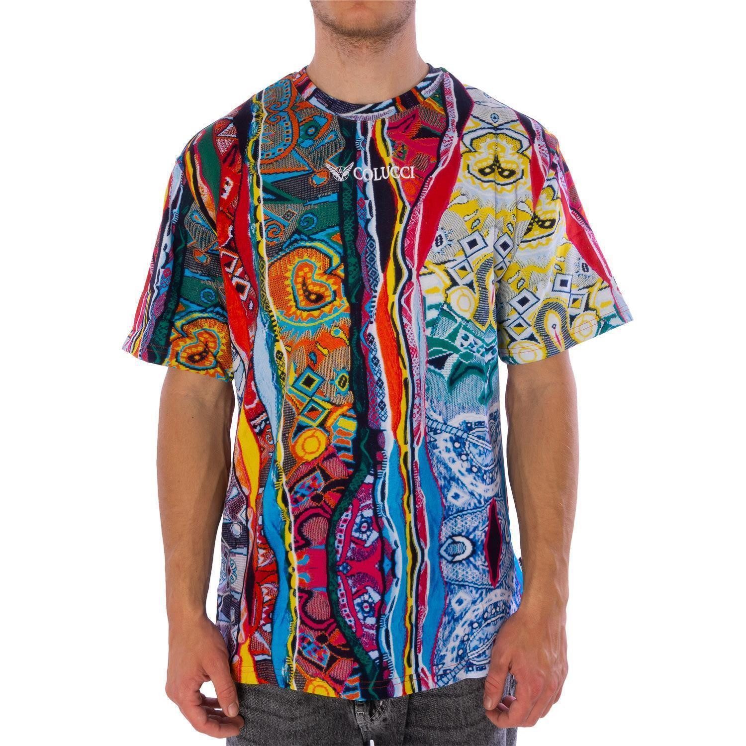 COLUCCI T-Shirt T-Shirt Colucci Crew Neck Printed günstig online kaufen