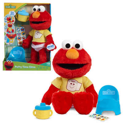 JUST PLAY Spielfigur Sesamstrasse Potty Time Elmo