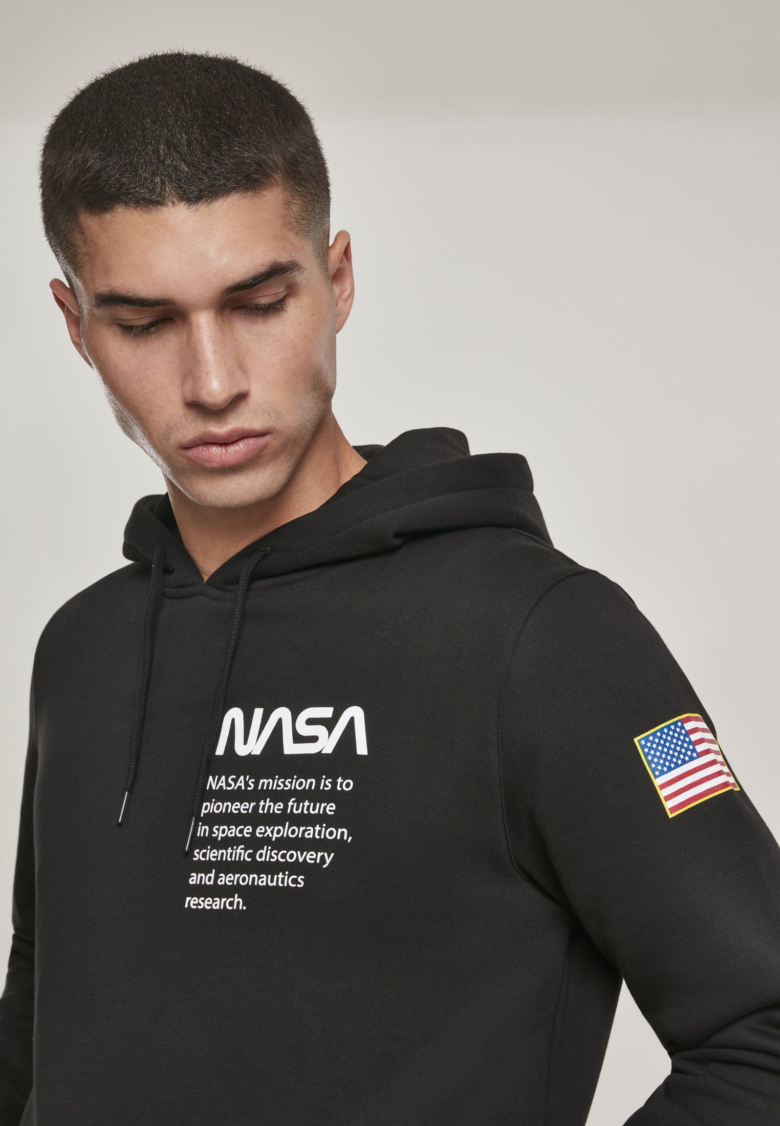 Hoody (1-tlg) MisterTee Herren Definition NASA Sweater