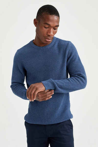 DeFacto Strickpullover Herren REGULAR FIT