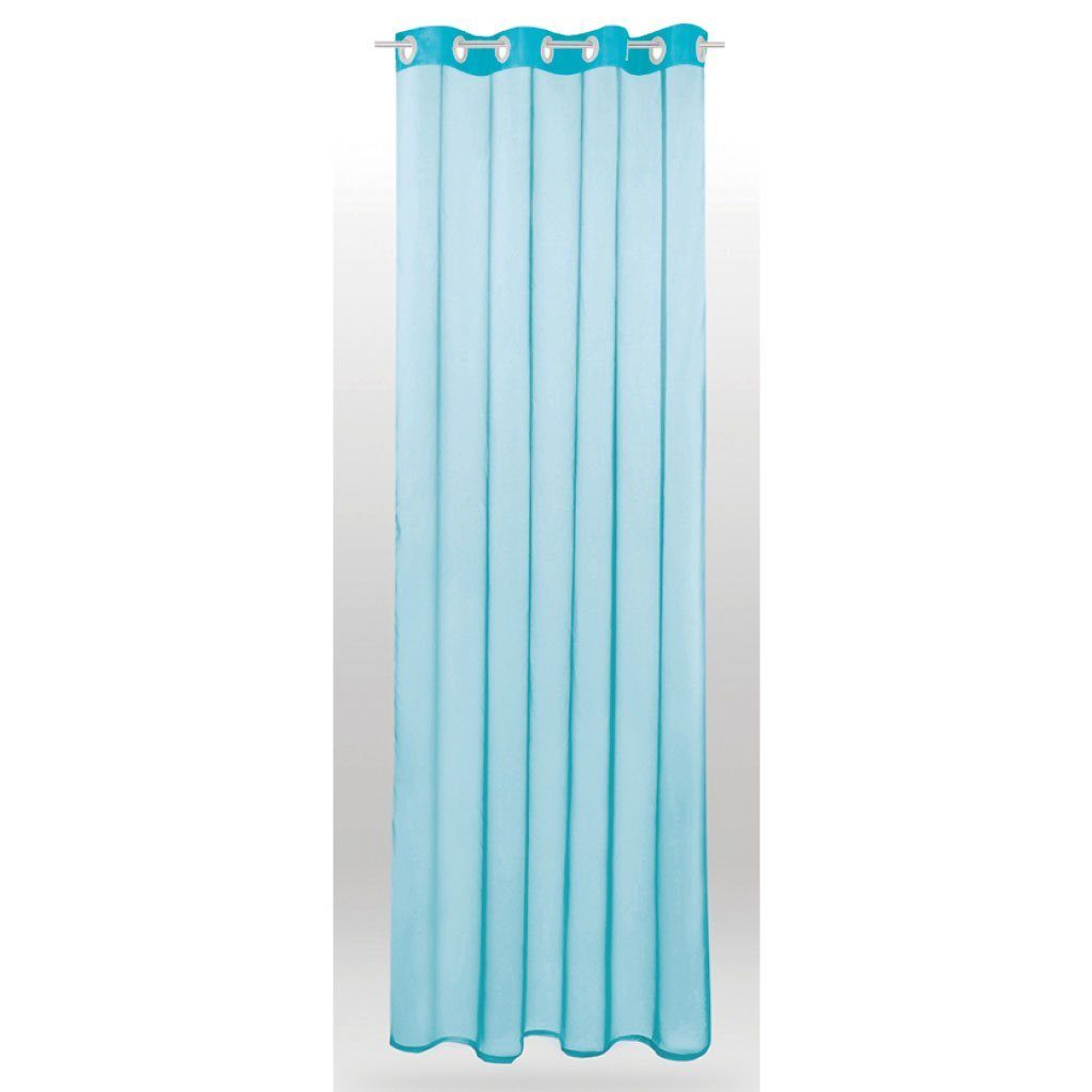 Bestlivings Vorhang (1 St), Ösen, transparent, Voile, Transparenter Ösenschal, Dekoschal in vers. Farben und Größen