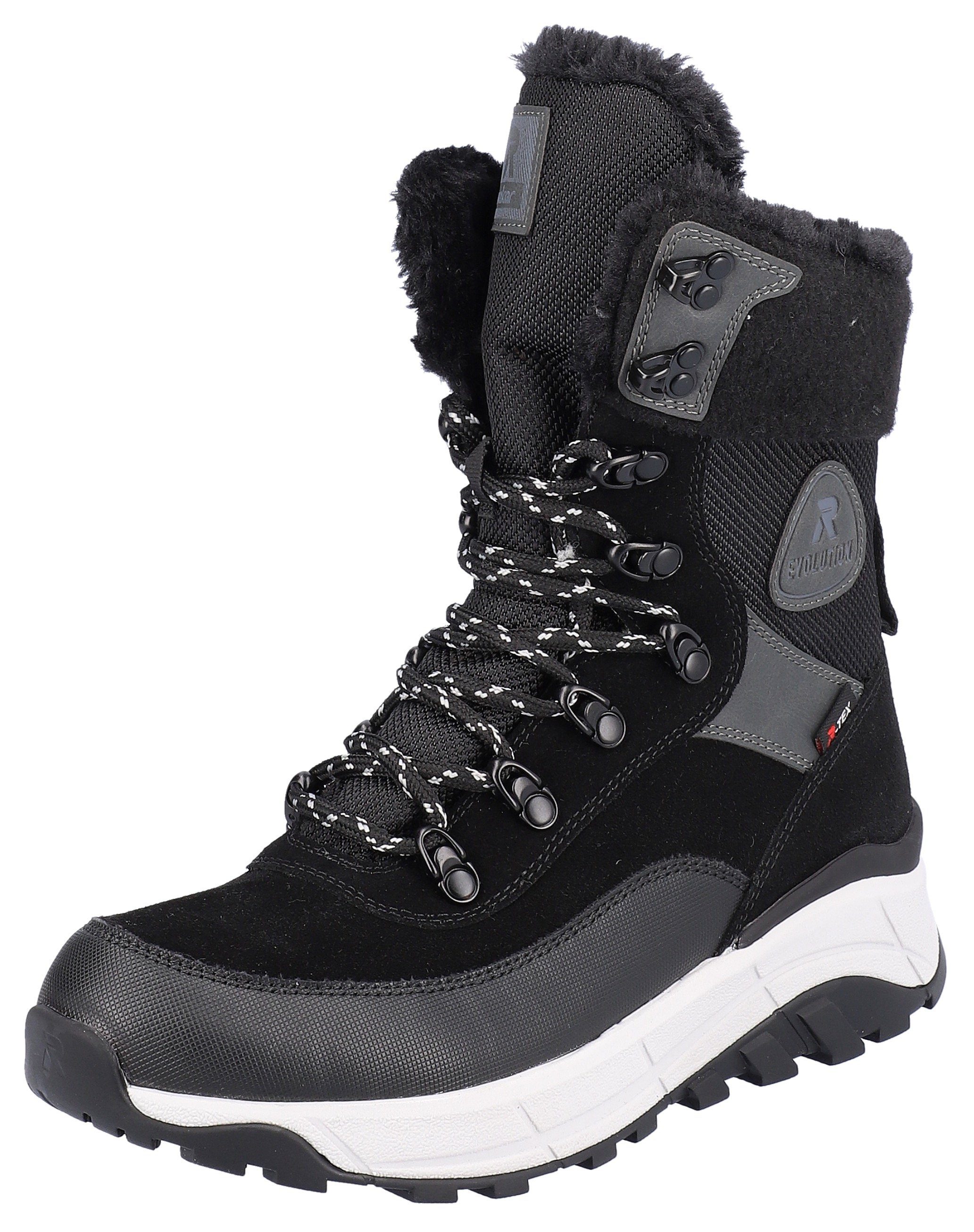 TEX mit Winterboots EVOLUTION schwarz Rieker Ausstattung