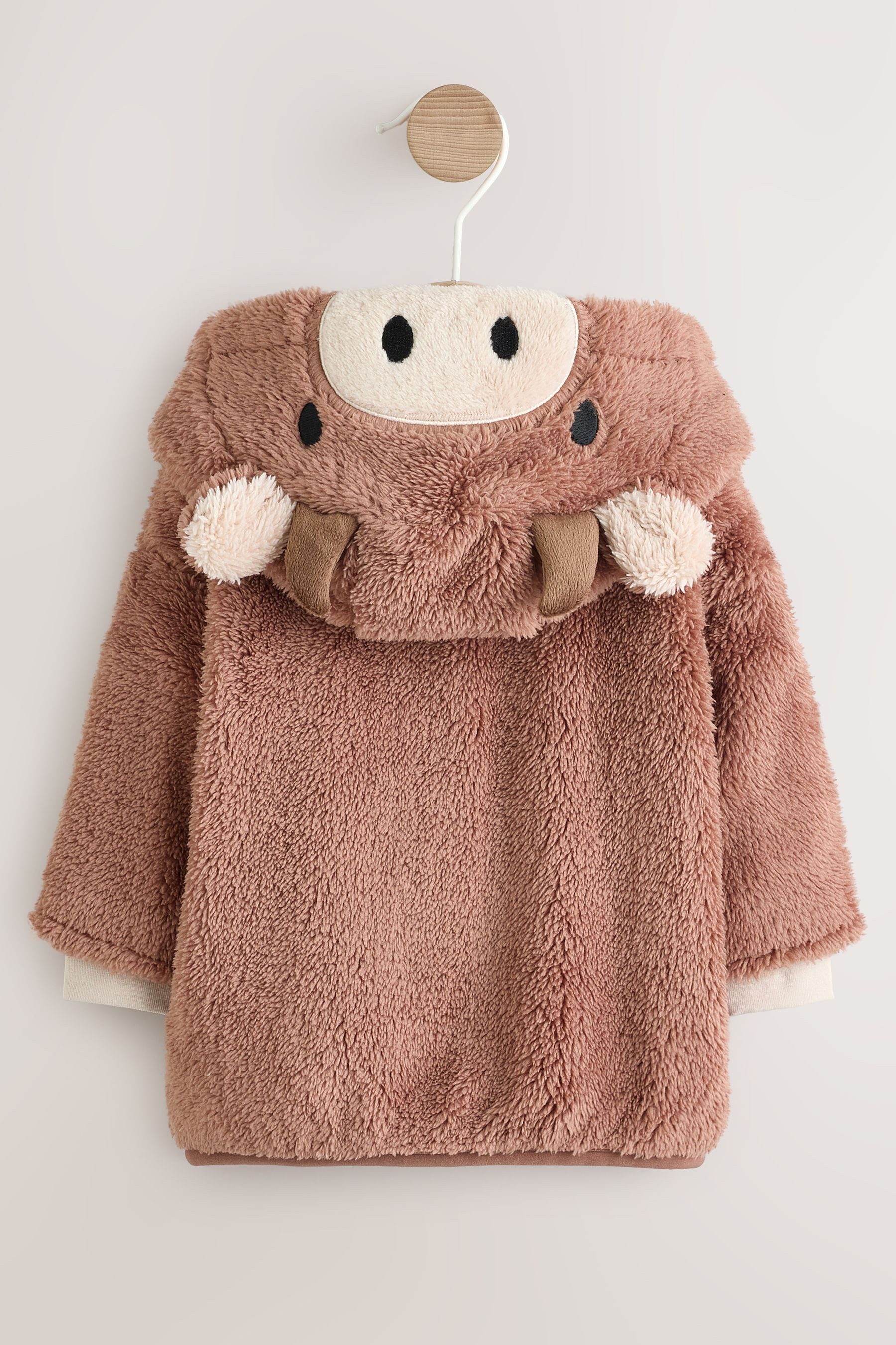 Next Fleecejacke Baby Kapuzenjacke aus Fleece, Hamish (1-St)
