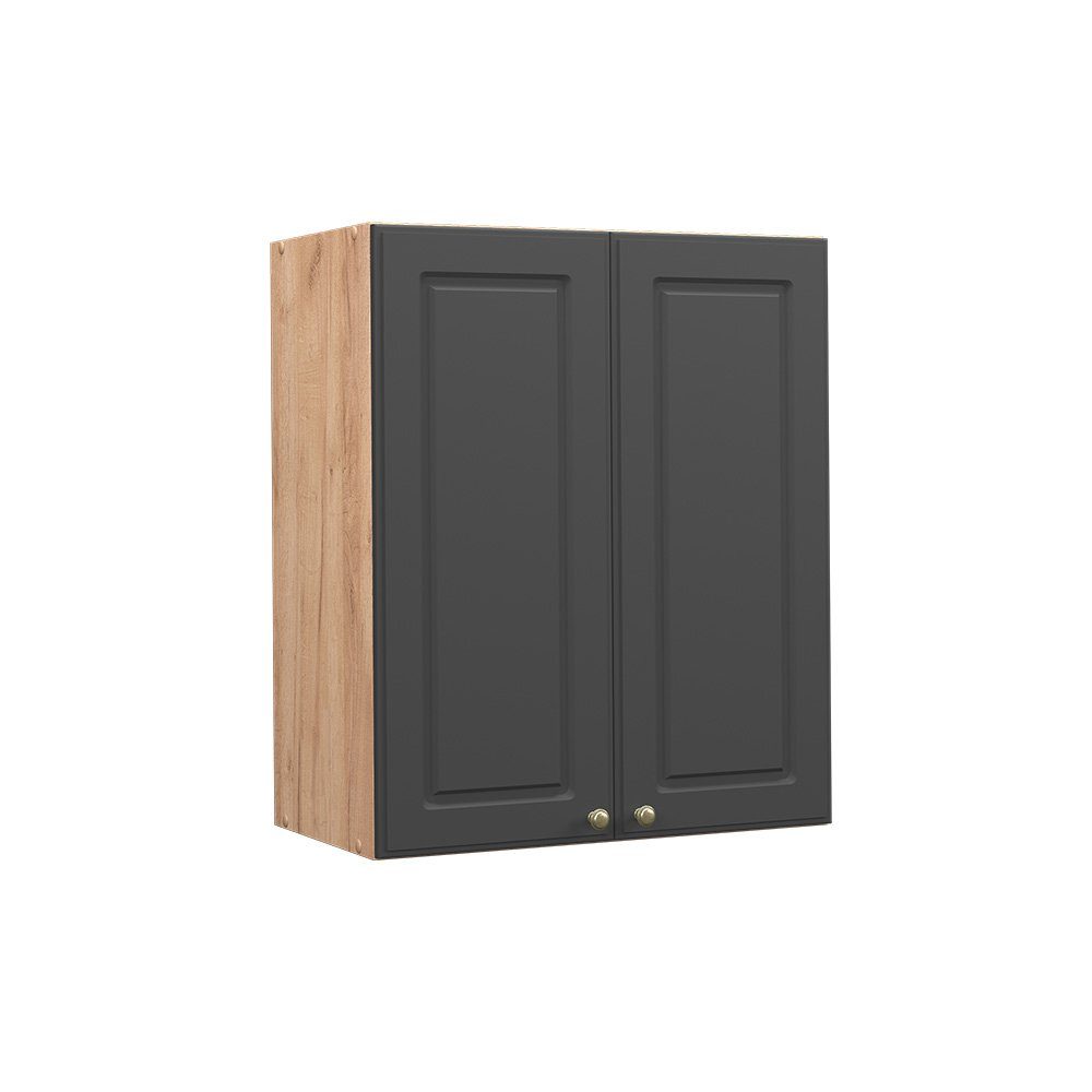 Vicco Hängeschrank Fame-Line, Anthrazit-Gold/Goldkraft Eiche, 60 günstig online kaufen