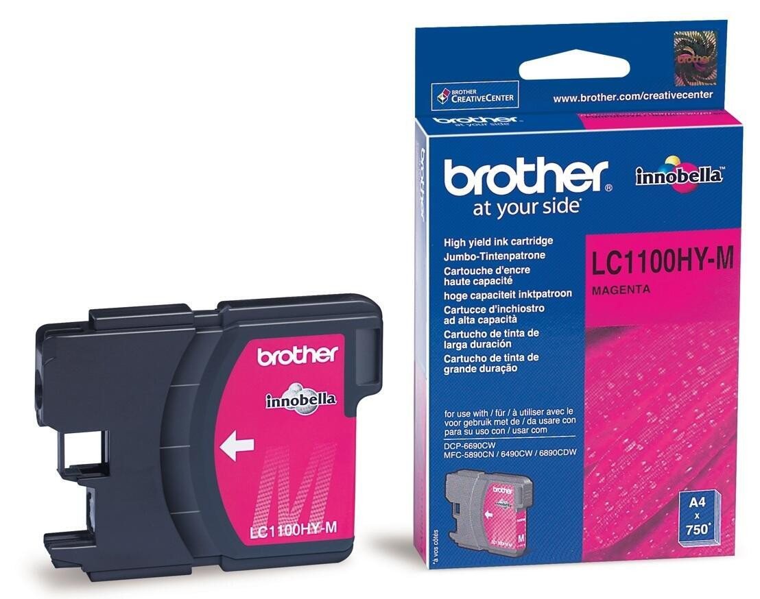 Thumbnail - Brother Brother LC-1100HYM Druckerpatrone magenta (LC1100 Tintenpatrone