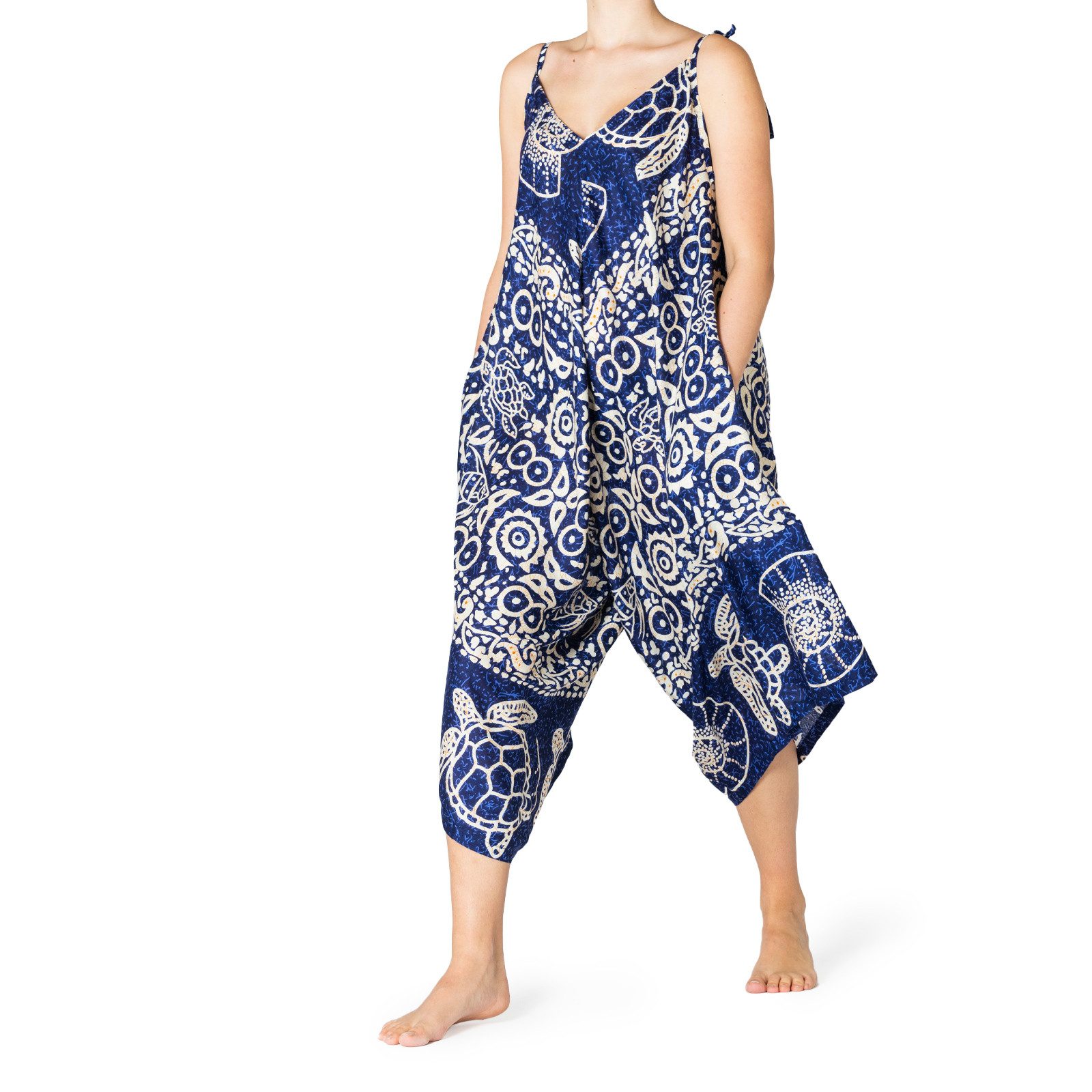 PANASIAM Tunikakleid lässiger Boho Jumpsuit aus günstig online kaufen