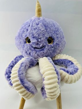soma Kuscheltier Krake Plüsch Spielzeug Octopus Kuscheltier Cartoon Oktopus Lila 34 cm (1-St), Super weicher Plüsch Stofftier Kuscheltier für Kinder zum spielen